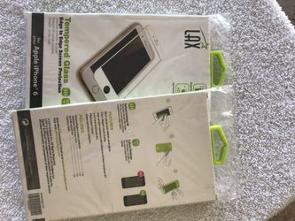 2 iPhone 6 tempered glass screen protector