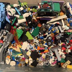 $130 If Picked Up 31 Pound Lego Container Sets,pieces MINIFIGURES 