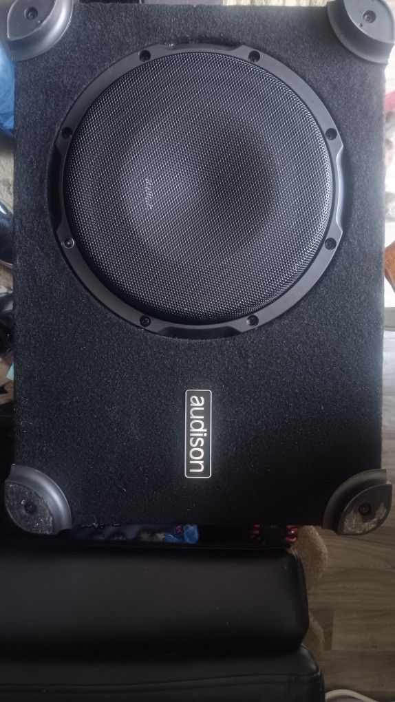 (2) AUDISON SUB SPEAKERS