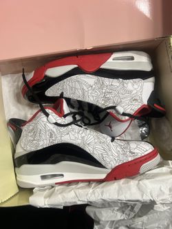 Jordan Dub Zero (White/Red/Black)