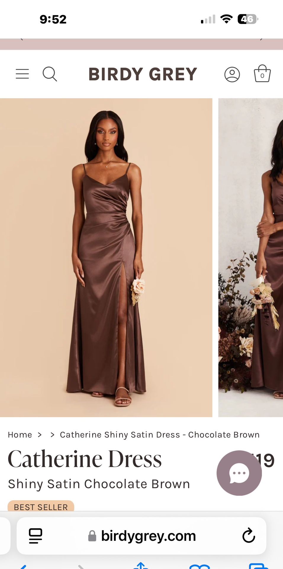 Bridesmaid dress - Size L