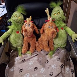 Grinch & Max Plush