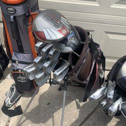 TaylorMade Mens Right Handed Complete Golf Set