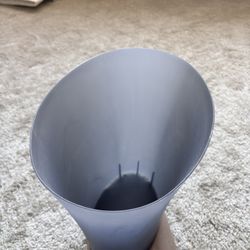 3.3 Gallon Sterlite Trash Can Gray Sturdy