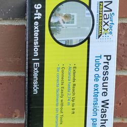 SurfaceMaxx Pro 9-ft 4000-PSI Plastic Pressure Washer Extension Wand