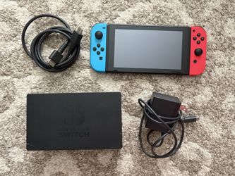 Nintendo Switch Console V2 Blue Red