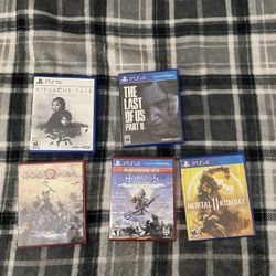 PS4 And Ps5 Games 