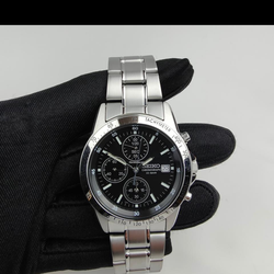 Seiko Chronograph – Clean Professional Watch – Box & Papers