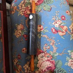 Black Marble Rolling Pin