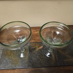 ( 2 ) Margarita Glasses --$25.00