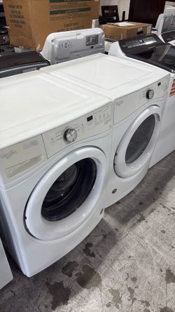 Whirlpool Front Load Washer And Gas Dryer