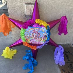 Candyland Tambor Star Pinata