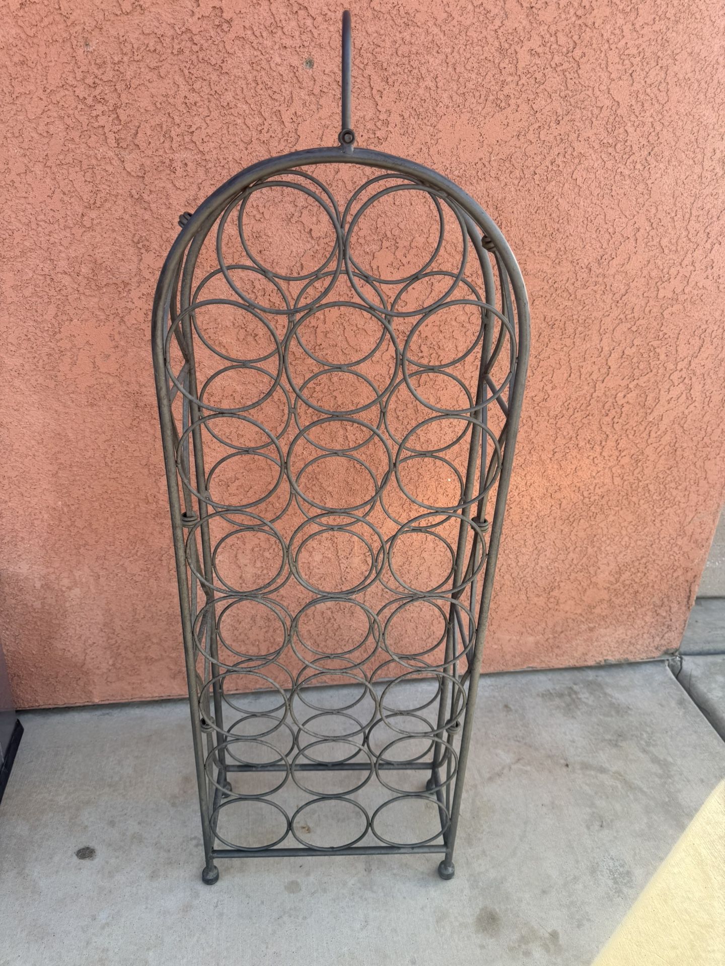 Iron Wine Rack