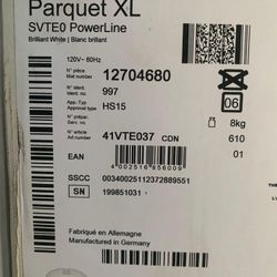 Guard M1 Parquet XL Brilliant white Miele