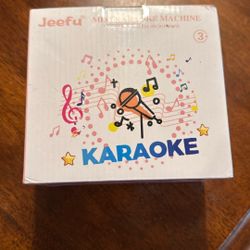 Mini Karaoke Never Opened 