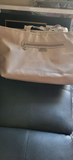 Bella russo Large Blush Pink Leather Tote Bag