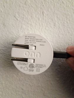 Onn type c android charger