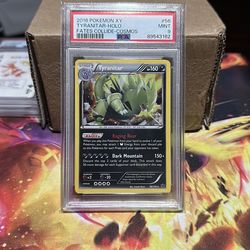 2016 Pokemon XY Fates Collide Cosmos Holo Tyranitar PSA 9