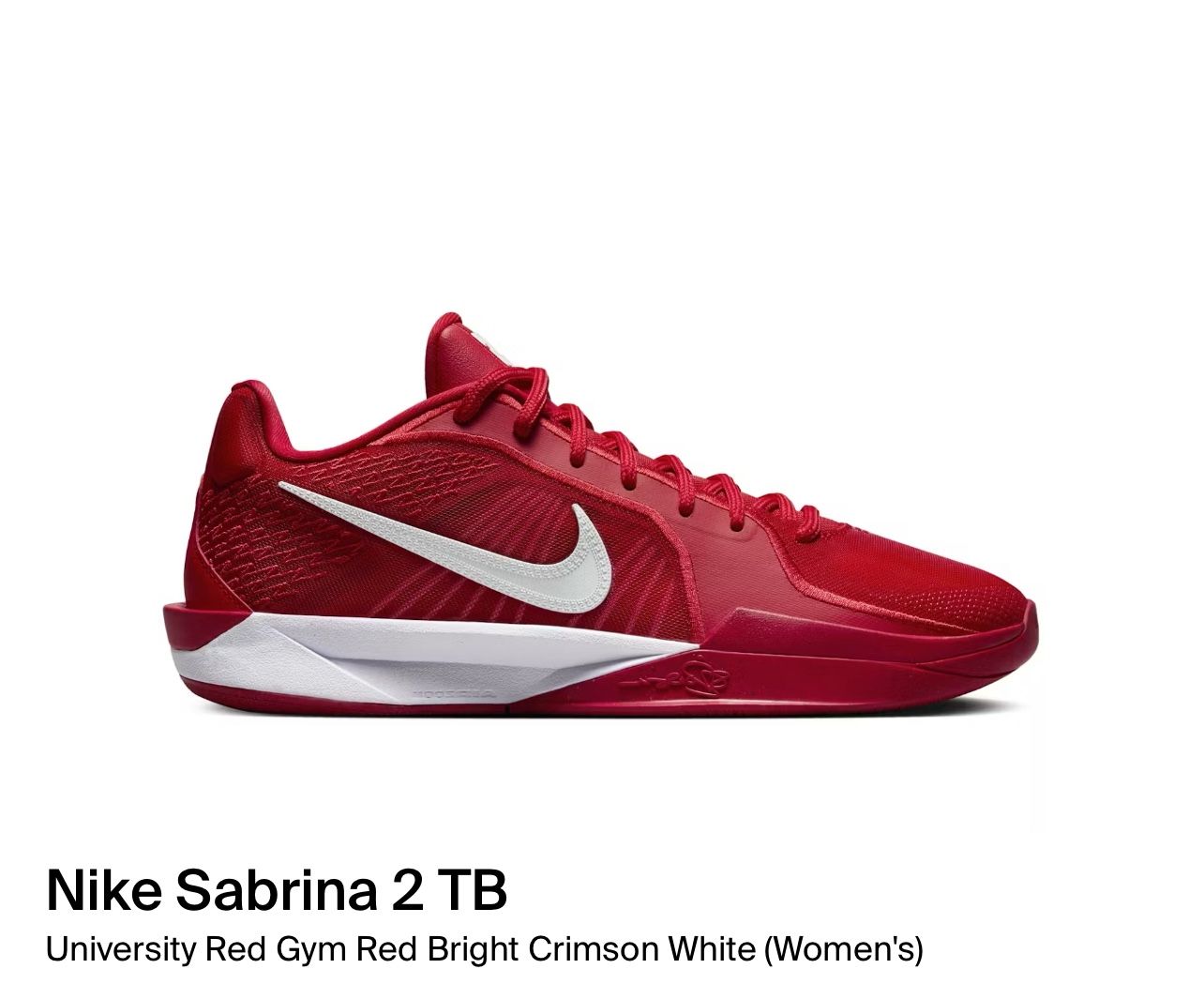Nike Sabrina 2 TB HF3234 600 Size 5