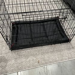 Collapsible Dog Crate and Dog Mattress 