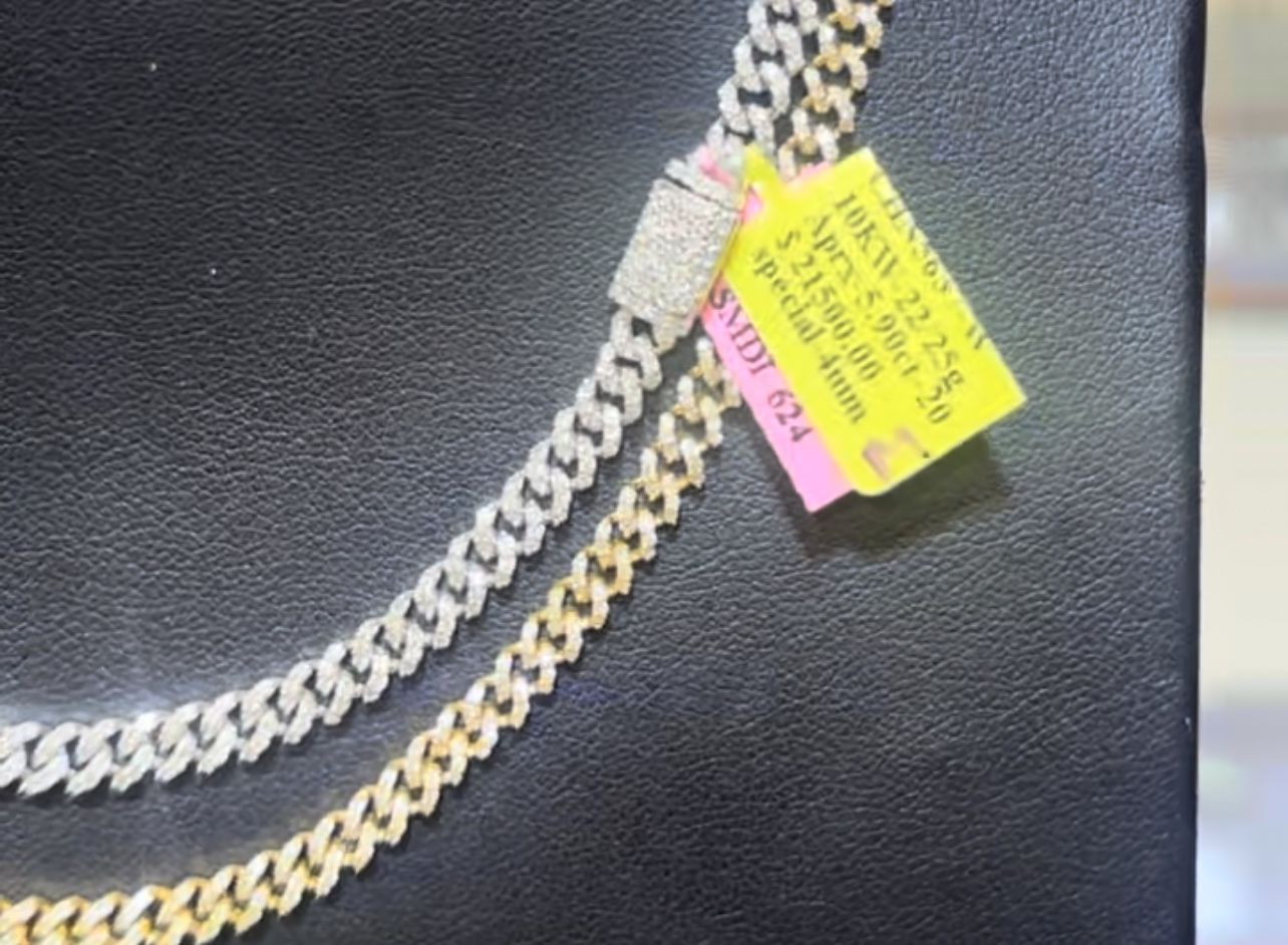 Cuban Necklace Vvs 5.6CWt