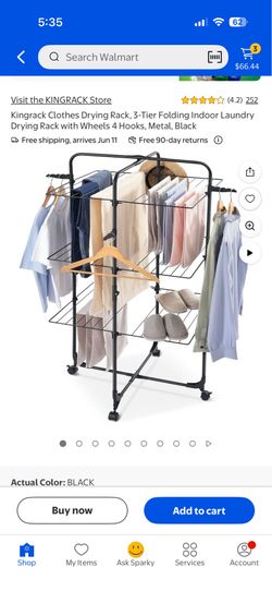 Drying rack for clothes