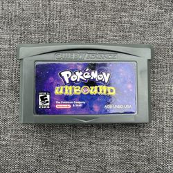 Pokemon Unbound Nintendo Gameboy Advance Fan Made