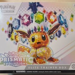 Prismatic Evolutions Elite Trainer Box - SV: Prismatic Evolutions (PRE)