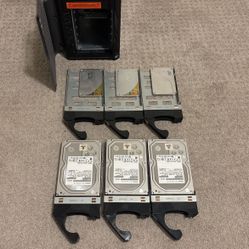 6 Bay Network Attached Storage With Drives