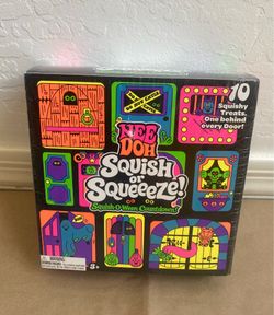 Needoh Squish or Squeeeze Squish-O-Ween Countdown Calendar! Squishy Toys.