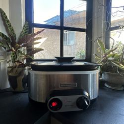 Kitchen Aid 7 Qt Slow Cooker/Crock Pot