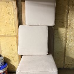 Set of 3 New replacement sofa couch cushions 26” x 26” x 5” thick