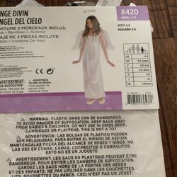 Ange Divin with Halo No Wings Child Size 4/6