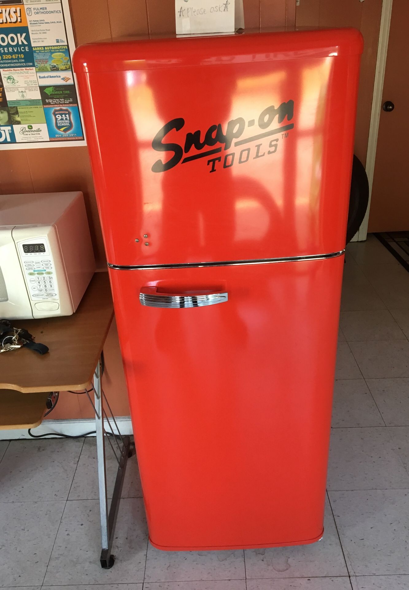 Limited Edition SNAP-ON Vintage FRIDGE/freezer