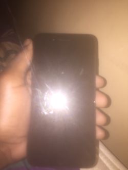 I phone 7 plus black matte , unlocked
