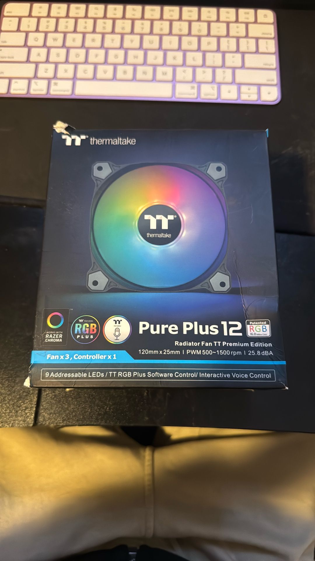 Thermaltake Pure Plus 120mm Rgb Fans