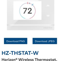 Crestron HZ-THSTAT-W Thermostat