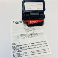 🔦 M18 Rover Compact Folding Flood Light W/ USB Charging flashlight 🔥 