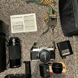 SLR Olympus Camera set