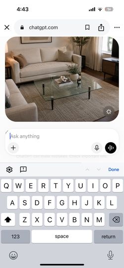 Glass table