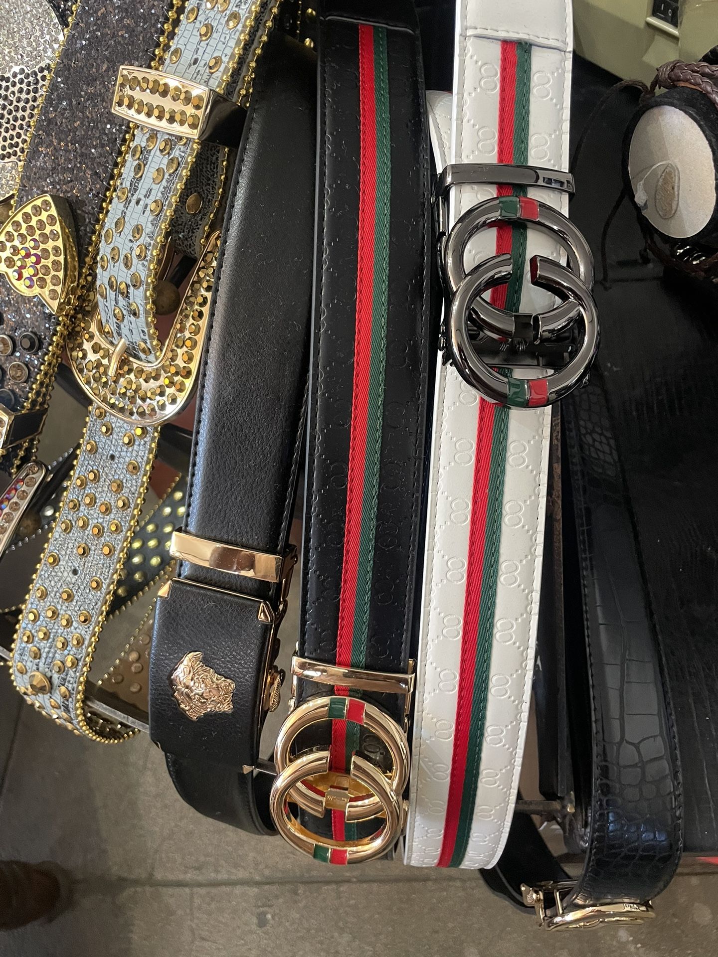 Men’s Designer Belts Limited Sizes Now Available 