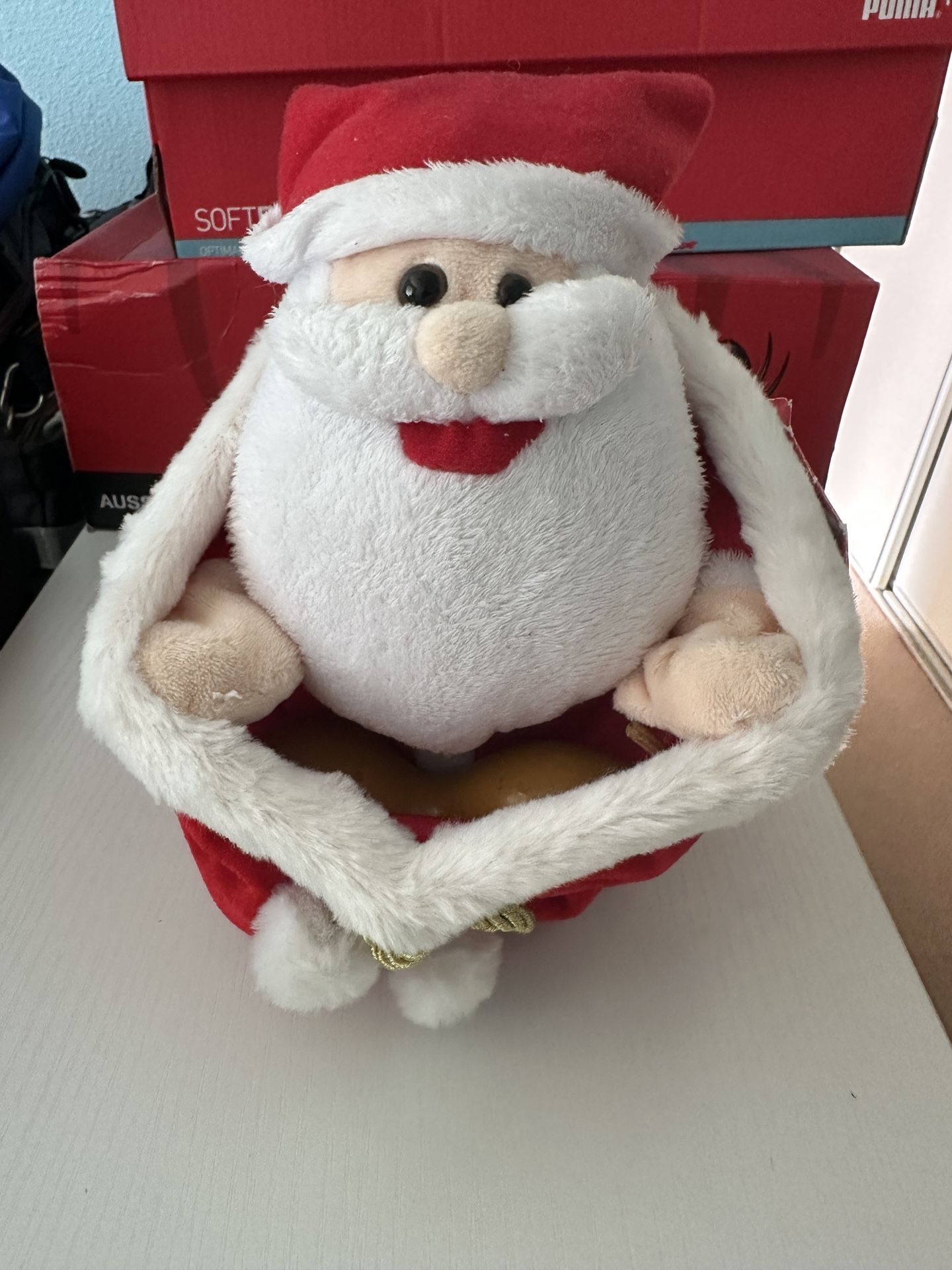 Peek A Boo Santa Claus with song