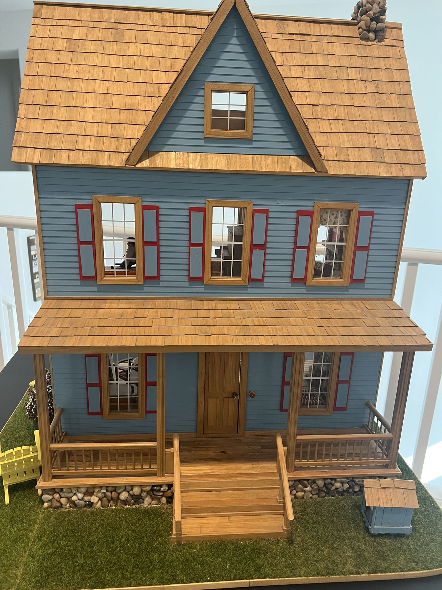 WOODEN PLAYHOUSE DOLL