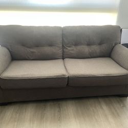 Comfortable Sofa Set (2-Seater + Chaise Chair) – Excellent Condition