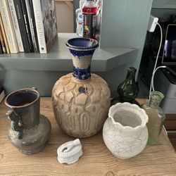 Beautiful  Vintage Vases And Bottles 