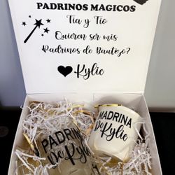 Padrinos Godparents Proposal Boxes