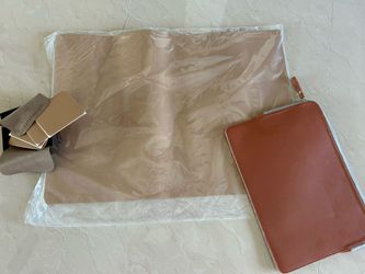 Leather Executive Desk Set Laptop Case