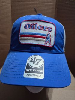 Houston Oilers 47 Cleanup Adjustable Snapback
