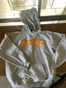 Grey Thrasher Hoodie