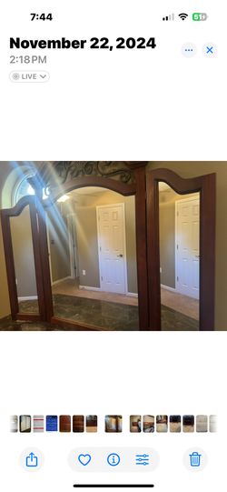 Dresser & Armoire Set